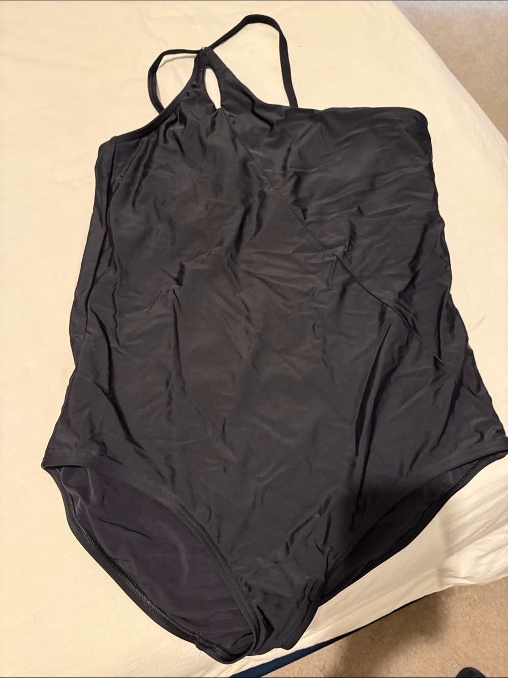 Lands’ End black swimsuit size XL - NWT